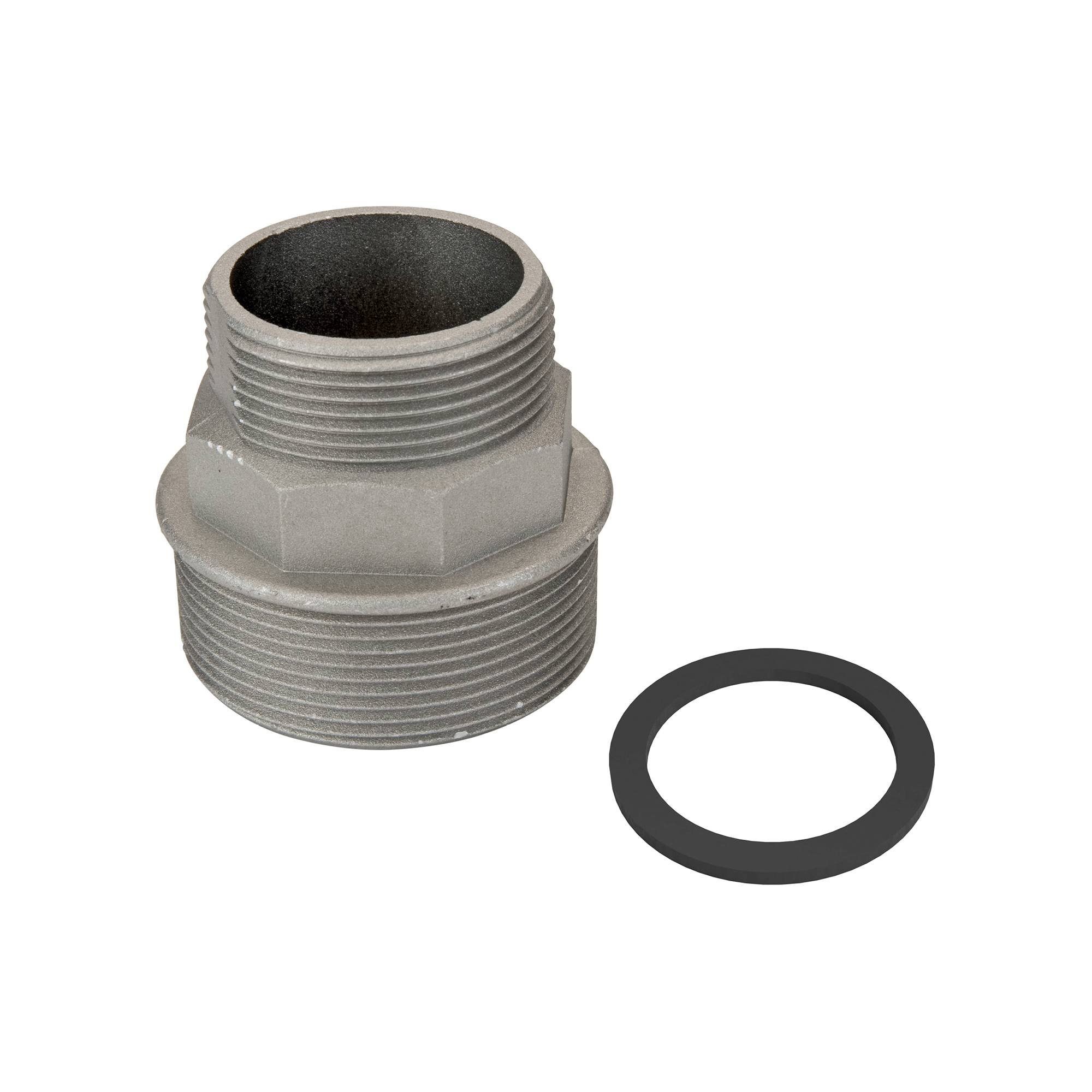 GPI 2in. NPT Standard Bung Adapter — Cast Aluminum, Model# M-150S